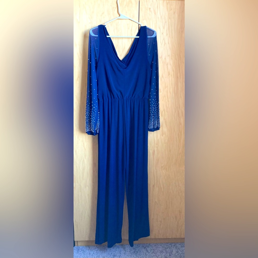 Marina blue size 10 jumpsuit/romper